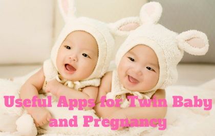 Useful Apps for Twin Baby and Pregnancy