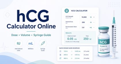 hCG Calculator Online + Mobile App