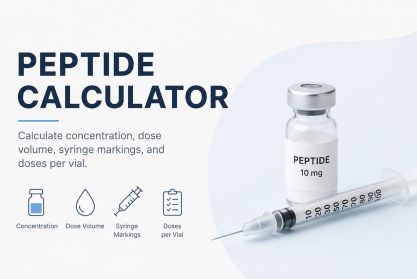 Peptide Calculator Online + Mobile App